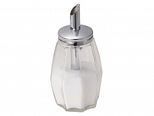 Сахарница с дозатором 180гр 211D стекло